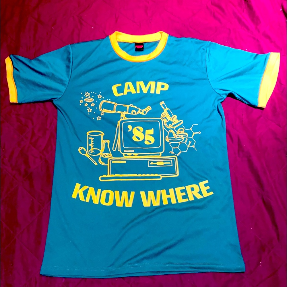 Stranger Things short sleeve top Official Netflix graphic T-shirt